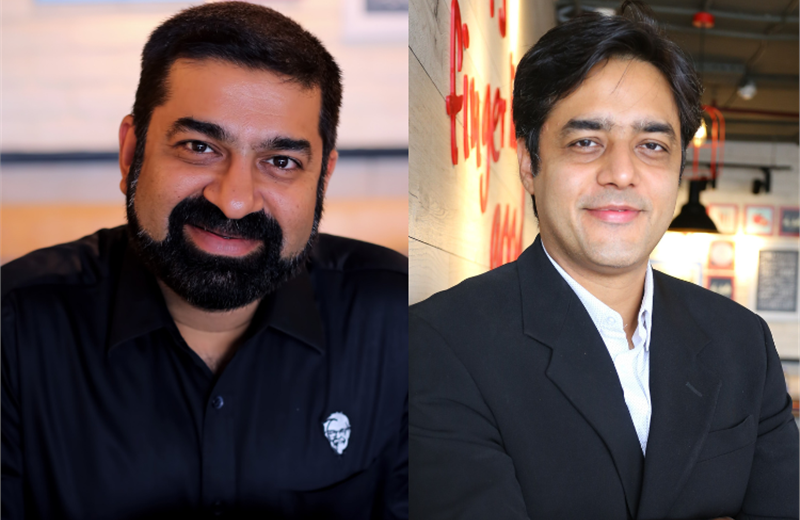 KFC India elevates Moksh Chopra and Samir Menon